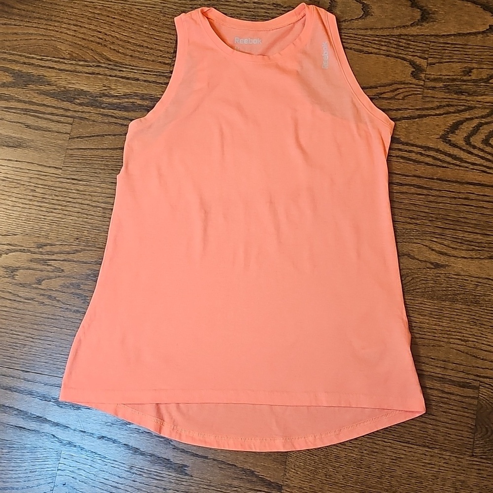 Reebok Neon Coral Workout Tank Top for Women - Picture 7 of 8